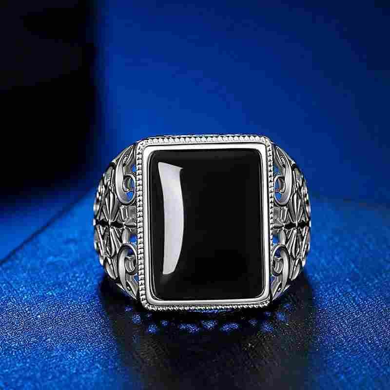 MENS RING SILVER