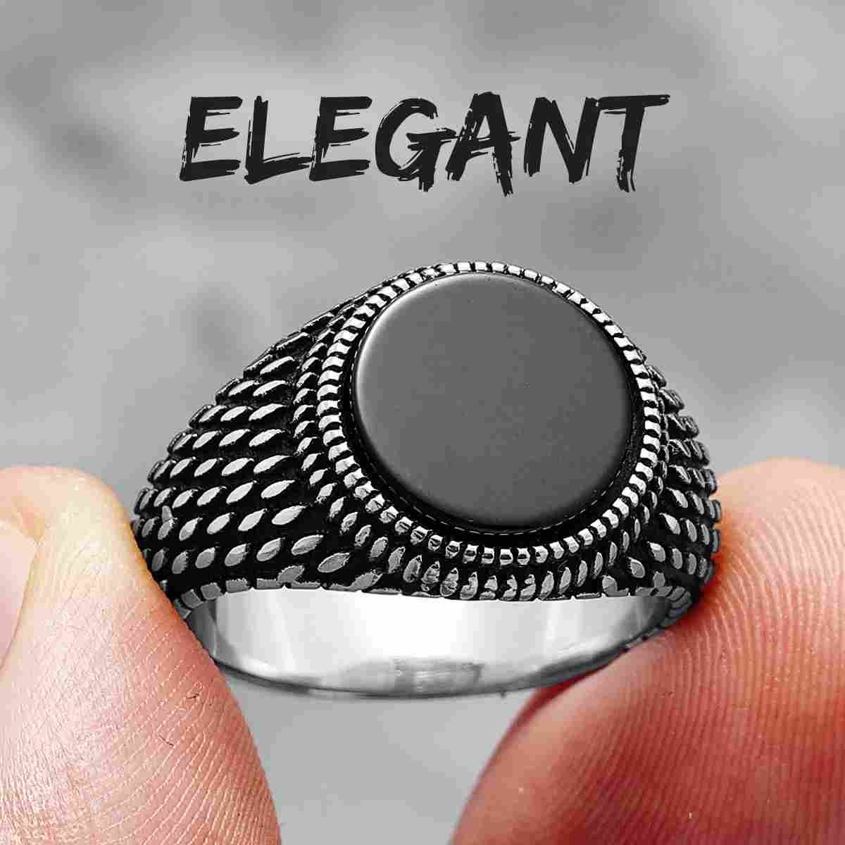 MENS RING SILVER