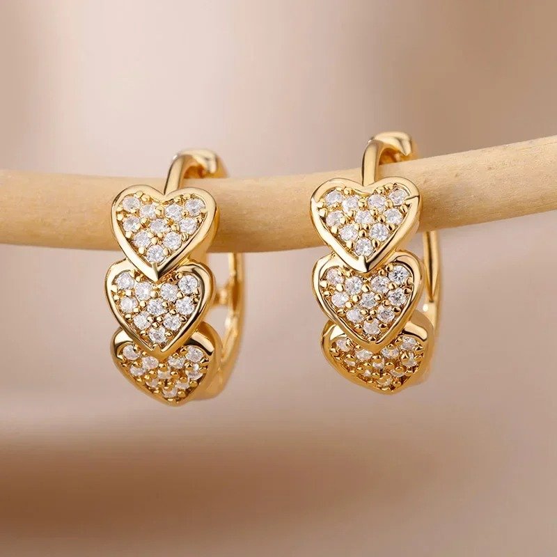 WOMEN EARRINGS GOLD