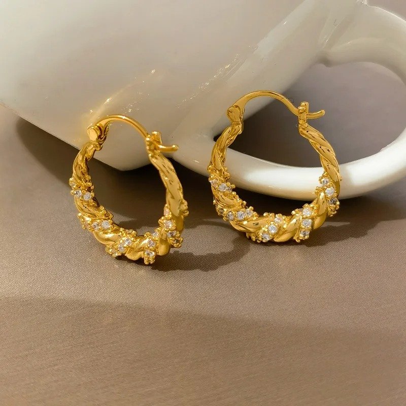WOMEN EARRINGS GOLD