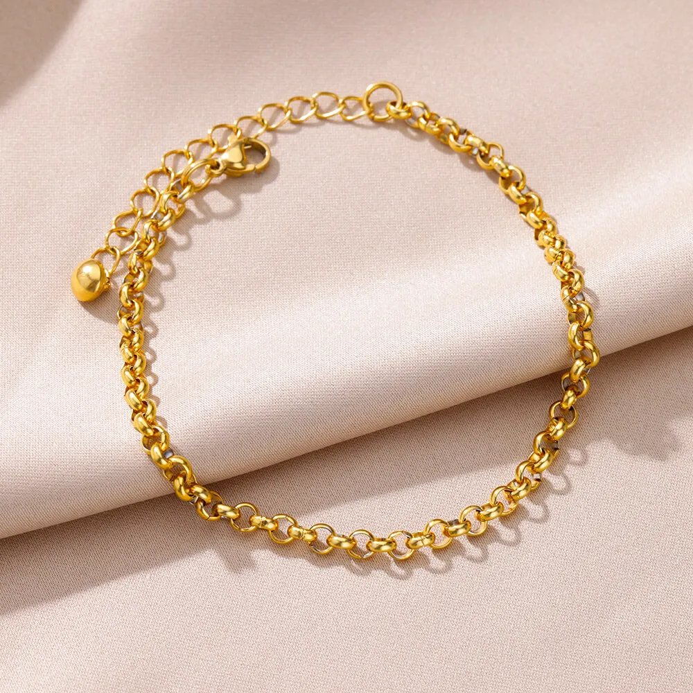 WOMEN ANKLET GOLD