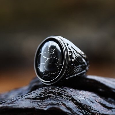 MEN RING SILVER