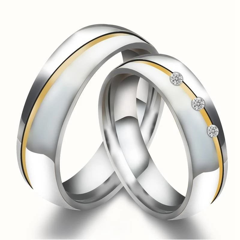 COUPLE RING SILVER