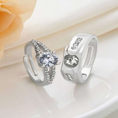 COUPLE RING SILVER
