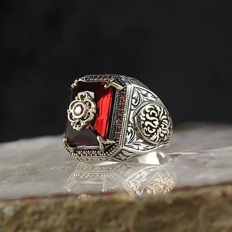 MENS RING SILVER