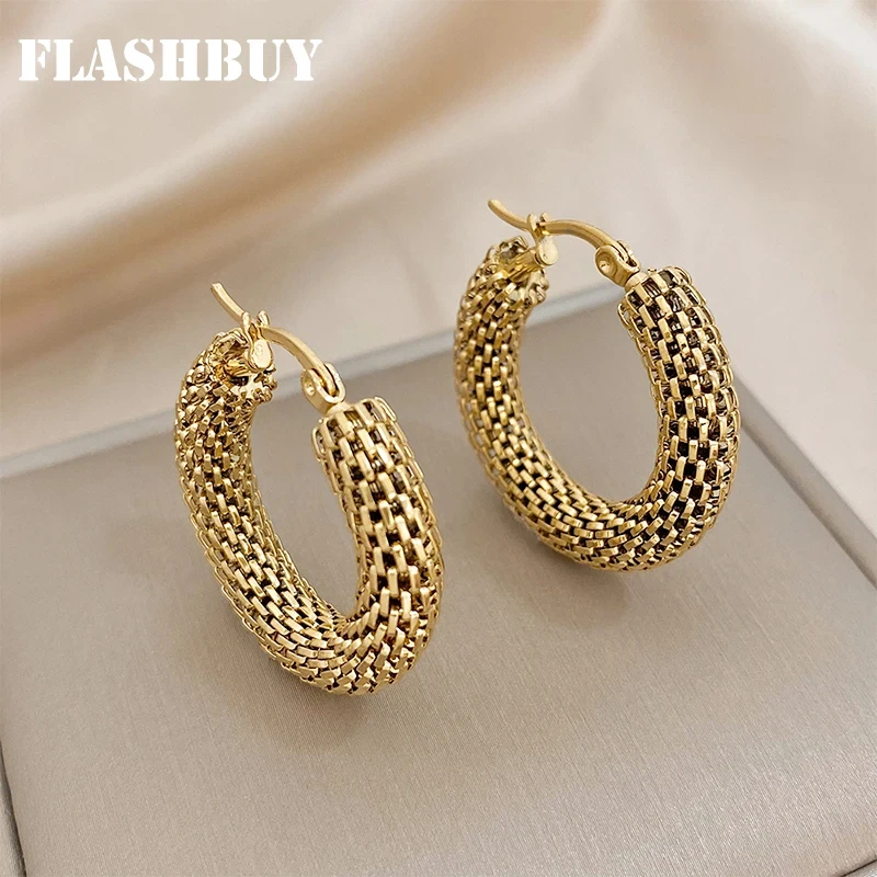 WOMEN EARRINGS GOLD