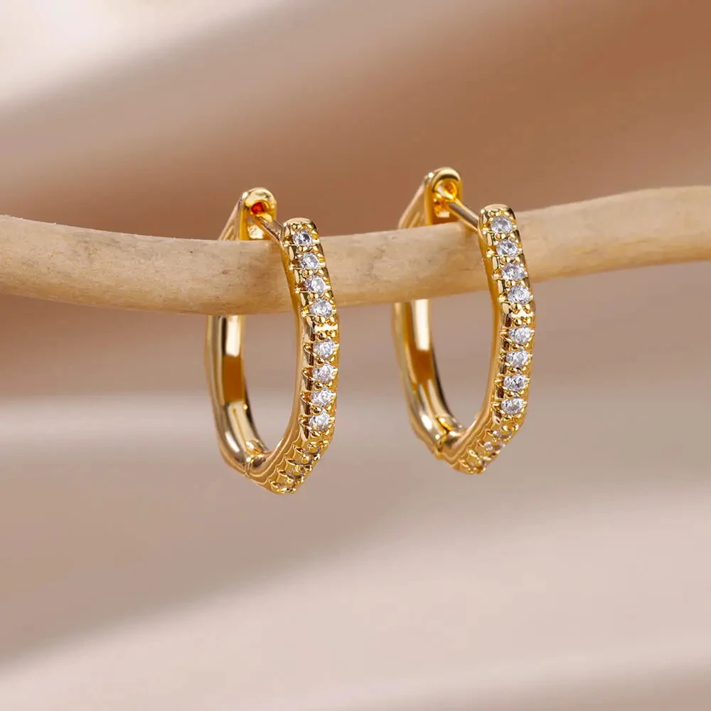 WOMEN EARRINGS GOLD