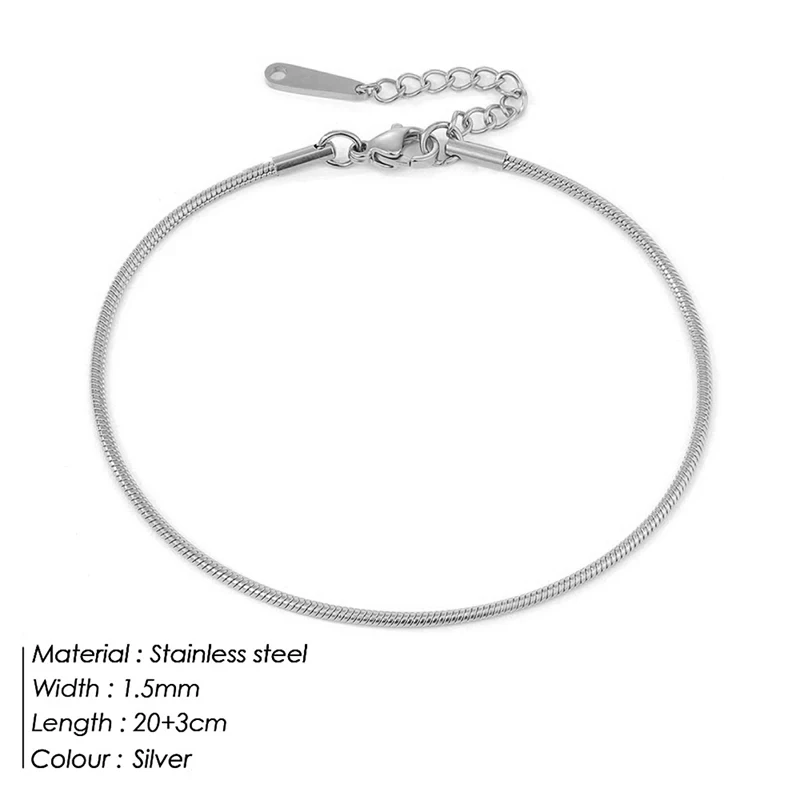 WOMEN ANKLET SILVER