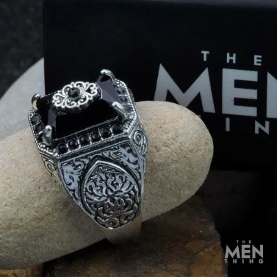MEN RING SILVER