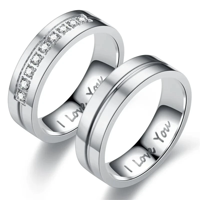 COUPLE RING SILVER