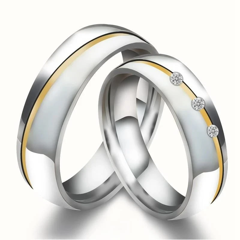 COUPLE RING SILVER