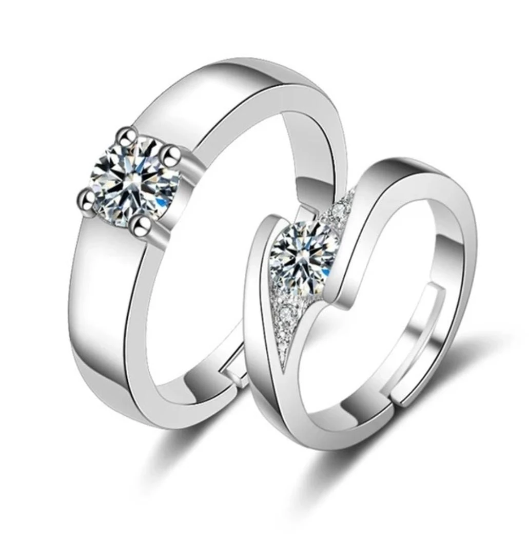 COUPLE RING SILVER