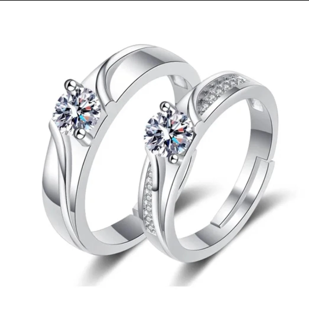 COUPLE RING SILVER