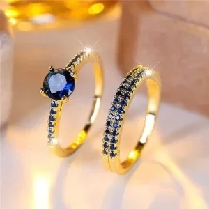 WOMEN PAIR RING GOLD
