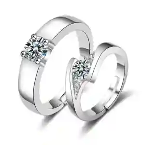 COUPLE RING SILVER