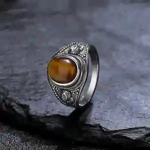 MENS RING SILVER