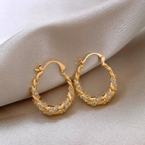 WOMEN EARRINGS GOLD