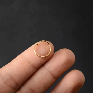 WOMEN NOSE PIN GOLD