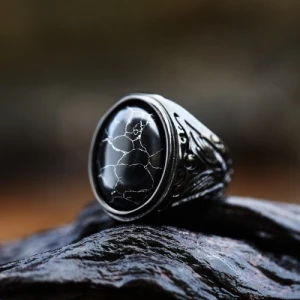 MEN RING SILVER