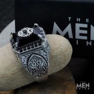 MEN RING SILVER