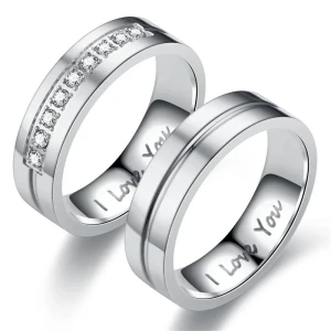COUPLE RING SILVER
