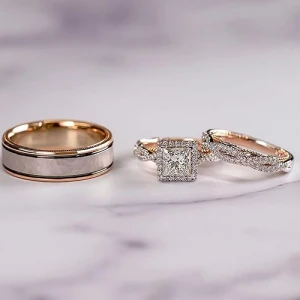 COUPLE RING ROSE  GOLD