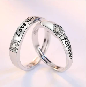 COUPLE RING SILVER