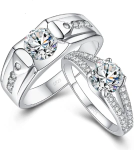 COUPLE RING SILVER
