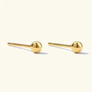 Stud Gold Earrings