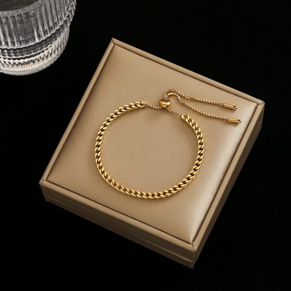 New Fashion Stainless Steel Link Chain Bracelets For Women